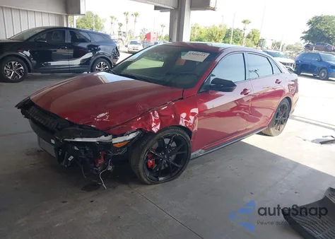 2024 Hyundai Elantra N from USA, damaged, VIN KMHLW4DK9RU021879